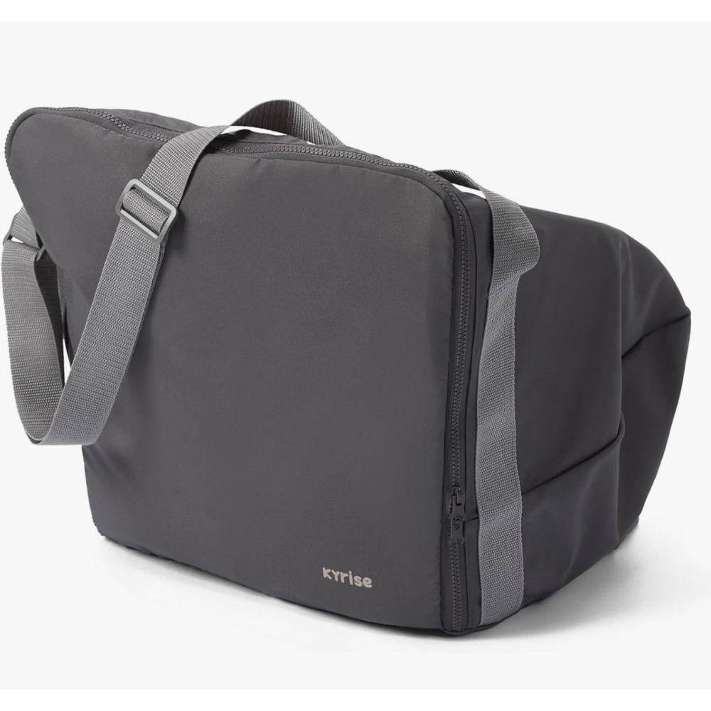 Kyrise 5-in-1 High Chair Carry Bag Charcoal Gray Travel Storage Case B0FVXT3T2D